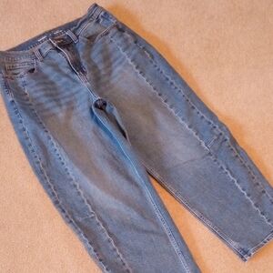 Old Navy Women's Straight Leg Blue Jeans